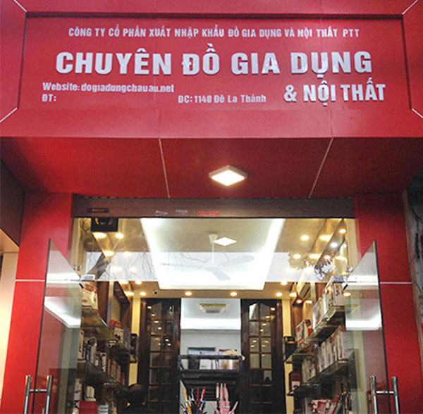 lam bien quang cao cua hang do gia dung dep