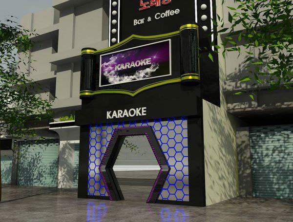 Làm biển quảng cáo quán Karaoke sang trọng hút khách