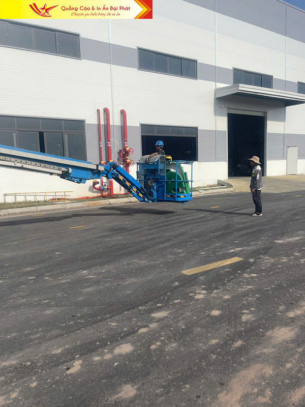 lắp chữ nổi công ty greengrow