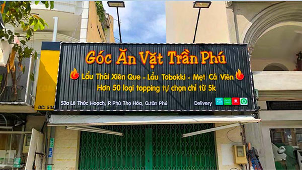 Những lợi ích mang lại khi làm biển quảng cáo đồ ăn vặt