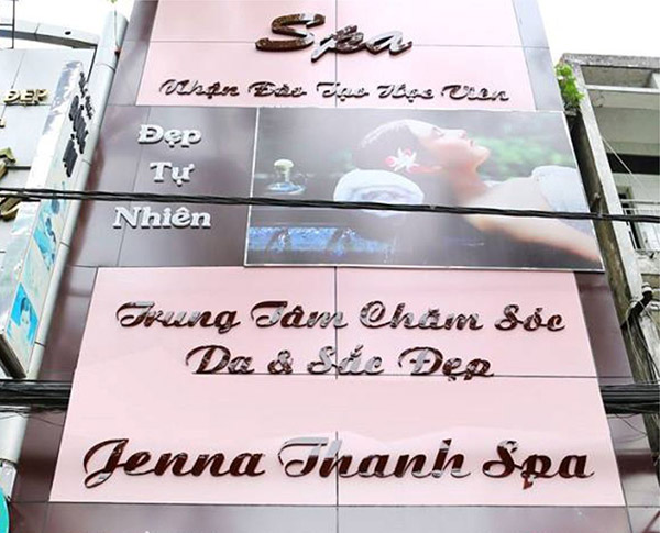 Thi công biển hiệu Spa giá rẻ tại Quảng Ninh