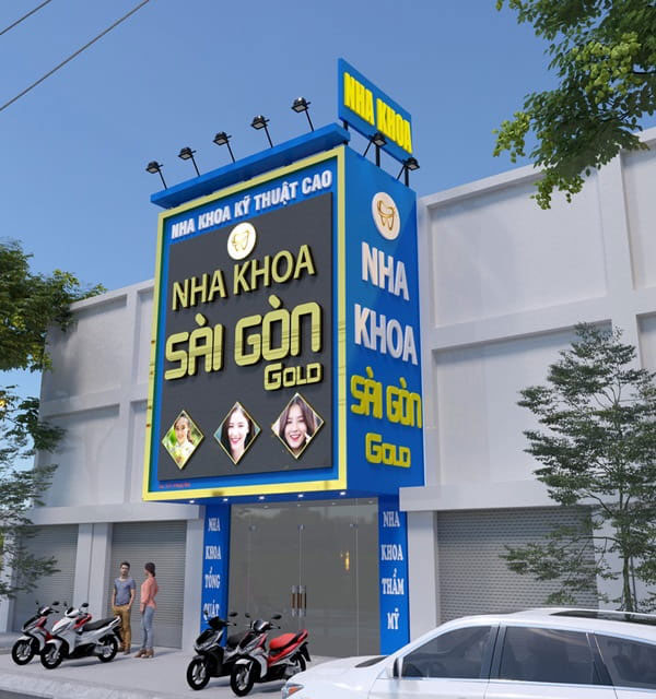 Thi công biển quảng cáo nha khoa tại Hải Phòng