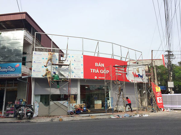 Thi công biển quảng cáo tại Cô Tô, Quảng Ninh