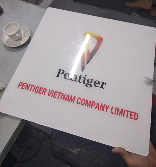 Biển công ty Pentiger Việt Nam