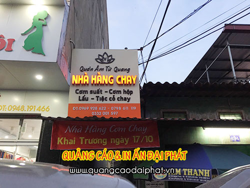 Làm biển quảng cáo chữ nổi tại Quảng Ninh