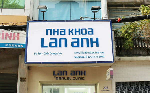 Làm biển quảng cáo nha khoa tại Hải Phòng